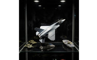 Fighter Jet Model Alloy Model with Stand Detachable Toy for Collectors History Buffs