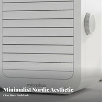 USB Water Cooling Fan Low Noise Mini Desk Air Chiller Humidifies USB Air Chiller for Office Workers, Students, Dorm Room, Bedroom