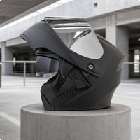 Aerodynamic Modular | Ventilated, full-coverage Helmet with Dual Visor, for Street Riding