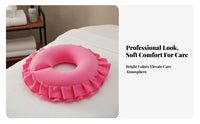 U-Shaped Face Pillow Comfortable Massage Table Face Cradle Supportive Spa Headrest Pillow for Beauticians, Office Workers, Beauty Salon, Home, Travel