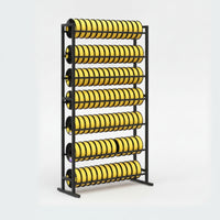Open-Frame Filament Storage Rack Metal Filament Spool Holder Rack Sturdy Shelf Heavy Duty for Makers, Workshops