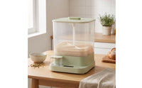 Bean Sprout Machine Smart Bean Sprouter Automatic Sprouter with Water Tank Transparent Three-Layer Sprout Maker Countertop