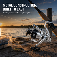 Lieyuwang Aoshas AS Metal Spinning Fishing Reel for Lure and Long-Distance Casting