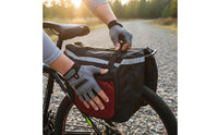 2 Side Bags Double Bike Pannier Large Capacity Rear Rack Pannier Bag for Shopping