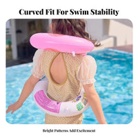 Inflatable Swim Buoyant Circle With | PVC Material, Inflatable Seat Floatage, for aquatic play