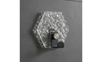 Wall Hook Decorative Versatile Clear Acrylic Hook for Washroom, Entryway, Bedroom