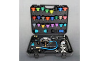 Radiators Pressure Tester Kit with Case Portable Radiators Pressure Tester Kit Cooling System Leak Troubleshooter for Auto Repair Shops, Garages