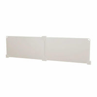 Workspace Separator Adjustable Desk Screen Clamp Anti-Fall Barrier Clamp-on Desk Baffle Easy to Install Privacy Panel No Drilling Required for distant Workers, Receptionists, Retail Employees, accessibleplanPlan Workareas, School, Library