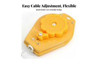 Electric Screwdriver Hanger Position Lock Coil Suspender Retractable Tool Suspender Thickened Steel Cord Hanging Tool Holder