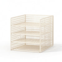 File Organizer with Shelves Space Saving Beneath the Desk Organizer for Students, Teachers, Office, Small Workspaces