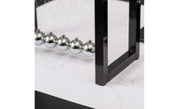 Science Education Newton's Cradle Educational Tool Balance Balls Pendulum Perpetual Motion Illusion Swinging Balls Desk Toy Stress Relief for Office, Classroom