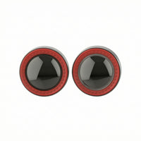 Wheel Cover with Mounting Screws D-Style Wheel Cover Mirror-Like Hubcap for off-Outdoor & Circuit