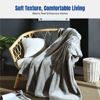 Nordic Sofa Cover, Full Wrap Dustproof Couch Slipcover, Plush, Minimalist Design, All-Season, Pet-Friendly, Multi-Size
