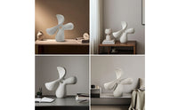 Abstract Sculpture Aesthetic Tabletop Sculpture Geometric Statue for Art Lovers, Living Room, Office