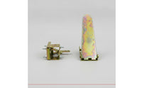Zinc-Plated Throttle Pedal Assembly Mechanical Accelerator Pedal with Bracket Textured Industrial for Tricycles