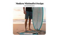 Surf Leash High Strength Surfboard Ankle Leash Sturdy and Hard-Wearing Surfing Rope for Surfers, Paddleboarders, Beach, Sea