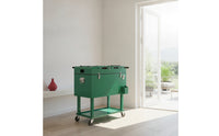 Foosball Insulated Ice Chest with Foosball Table Wheeled Ice Chest for Tailgaters, Families, Tailgating, Backyard, Game Rooms