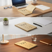 Draft Paper Notebook A5/B5/A4 - Staple Bound or Perfect Bound Scratchpad for Calculations and Notes