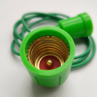 Table Lamp Light Fitting with Integrated Wire, Decorative Lamp Holder for Normal Temperature Use, Lotus Bulb Holder, Screw E14 Candle Fitting
