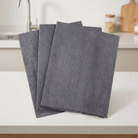 Thickened Magic Cleaning Cloth Microfibre Cloth, Gray Microfibre Towel for Car Dashboards and Mirrors, Non Scratch Surface Towel for Glass