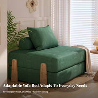 6 Pieces Japanese design Modular pad Sofa Set Foldable transformable Couch Multi-Functional Floor Seating Space Saving for Apartment Dwellers, Students, Young Adults, Bedroom, Lounge Area