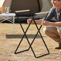 Foldable Trash Bag Holder Foldable Portable Garbage Rack Easy to Carry Outdoor Storage for Campers