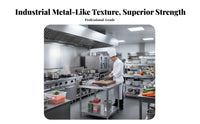 Stainless Steel Work Table Extra Thick Commercial Kitchen Prep Table With Storage Shelves Stainless Steel Workbench for Caterers, Home Cooks