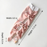 Cat Recovery Suit with Full Jumpsuit Legs, Printed Sterilisation Suit for Female Cats, Post Surgery Clothes with Ties, Anti Licking Wear After