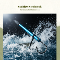Telescopic Fish Gaff, Stainless Steel, Portable
