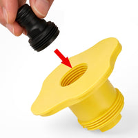 Deck Fill Connector with Key Push-to-Connect Replacement Key Standard Tool for Yachtsmen