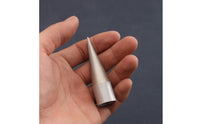 Precision Grinding Leather Punch Grinder Sharpens Inner and Outer Edges Round Punch Grinder Metal Cone Honing Tool Long-Lasting for DIY Crafters, Craft Room, Workshop