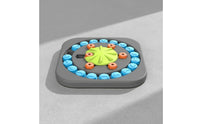 Dog Puzzle Toy with Rotating Wheel Dog Puzzle Toy Non-Slip for Dogs, Young Dogs, Indoor