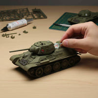 Tank Model Kit 1/72 Scale WW2 Tank Model Kit Fast Assembly Toy for Beginners
