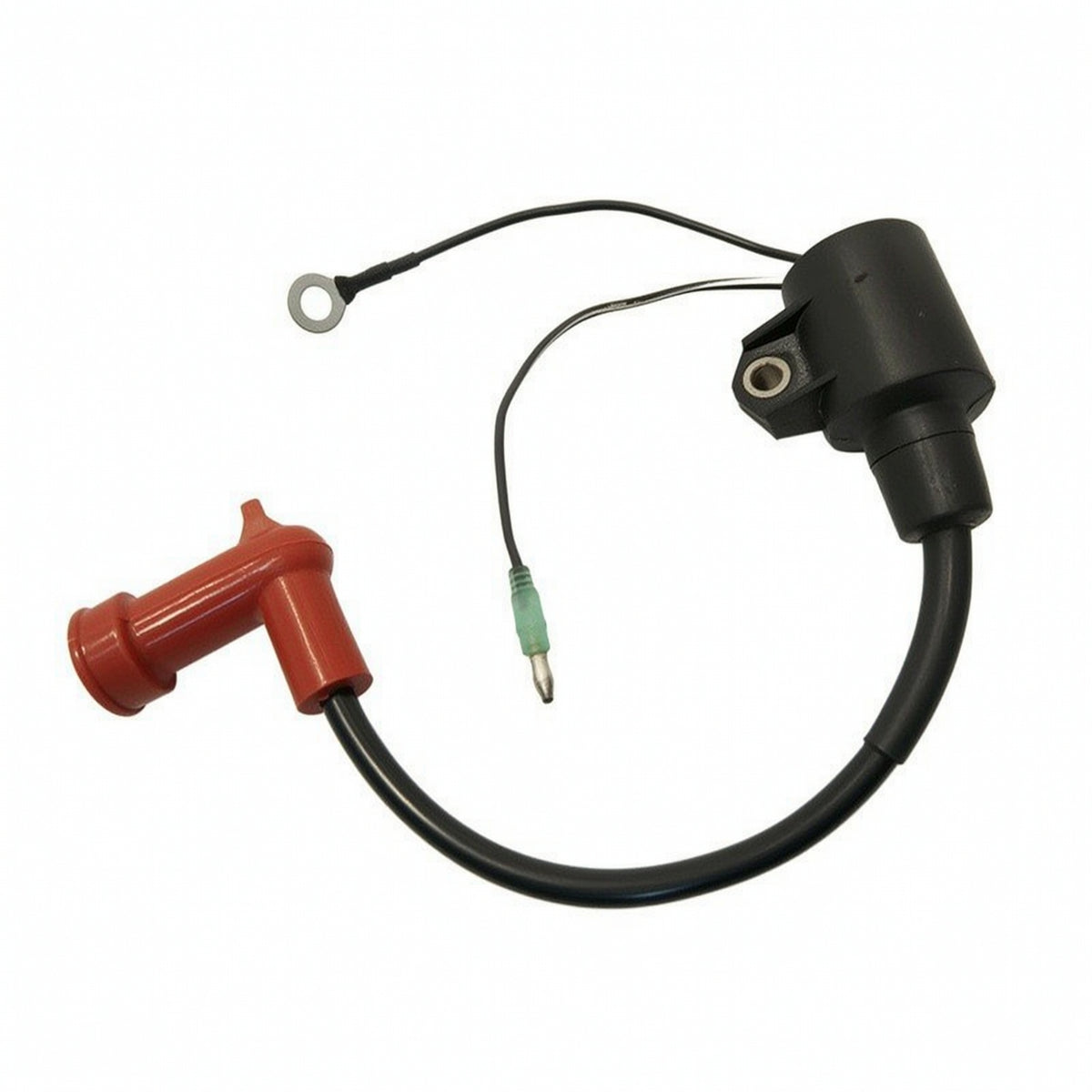 Outboard Ignition Coil Replacement Ignition Coil with spark plugged Boot Direct-Fit Engine Part for Technicians