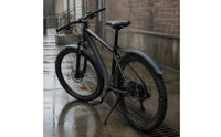 2 Pieces Splash Protection Plastic Mountain Bike Mudguard Lightweight Adjustable Cycle Mudguard Sturdy Telescopic Bike Mudguard Streamlined Shape for Muddy Roads, off-Road-Road Riding, Rainy Weather