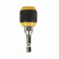 Knurled Grip Fast-Swap Drill Adapter 6.35 Mm Self-Locking Bit Adapter Metal Body Self-Locking Bit Holder