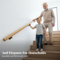 vertical surfaceMounted grasp bar Rail European and elegance Stair Railing Non-Slip Surface Home Fixture for Elderly Women, Staircase, Kindergarten, Hallway