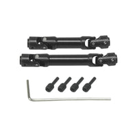 2 Pieces RC Car Drive Shafts Steel Model Car Drive Shaft Black Driveshafts