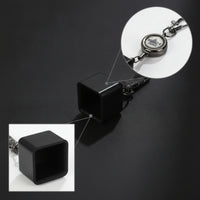 Compact Pool Chalk Holder with Retractable Cord Keychain-Style Chalk Holder with Retractable Cord Attach-on Accessories Convenient