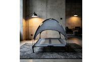 Elevated Bed with Canopy Breathable Elevated Pet Bed with Canopy Lightweight for Patio, Camping