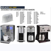 12-Pack Coffee Machine Filters with Coconut Shell Activated Carbon