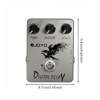 Classic Sound Electric Guitar Effects Pedal Compact Design Single Effect Pedal True Bypass Guitar Stompbox Lightweight for Guitarists, Musicians, Live Performance, Studio Recording, Music Practice