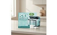 12 Pieces Ice Maker Cleaner Tablet Form Descaler Odor-Reducing