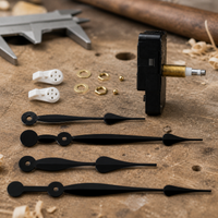 DIY High Torque Quartz Clock Movement Kit with Long Shaft and Metal Hands