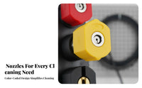 Easy Installation Pressure Washer Nozzle Tips Heavy Duty High Pressure Spray Tips Stainless Steel & Brass Construction