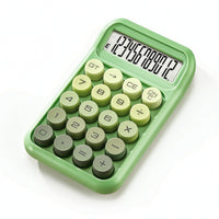 Desktop Calculator Tilted Screen Electronic Calculator Electronics Big-Button Portable for Office Workers, Classroom, Dorm Room