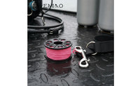 Compact Design Dive Line Spool with Double Ender Hook Diving Guideline Reel Underwater Finger Spool for Technical Divers