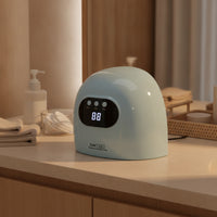 Nail Lamp with Timer Compact Nail Lamp with LCD Display Dryer Home Use Digital for Manicurists, Travel