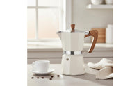 Italian Espresso Pot Pot Safety Pressure Release Stovetop Espresso Brewer Kitchen Appliance Long-Lasting Design Kitchenware