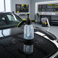 Hand-Held Pressurized Spray Bottle Clear Pump Sprayer Fine Mist Spray Bottle with Pump Heavy-Duty for Car Detailers, Automotive Cleaning, Window Tinting